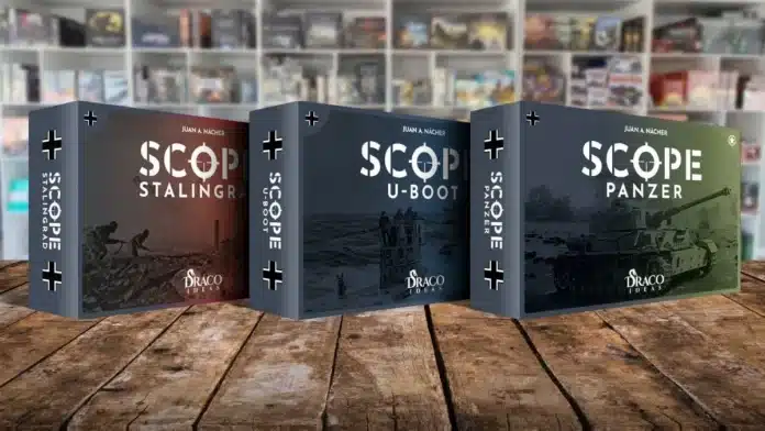  Amazing success!  Draco Ideas' SCOPE trilogy by Gamefound |  It broke expectations.  His house


