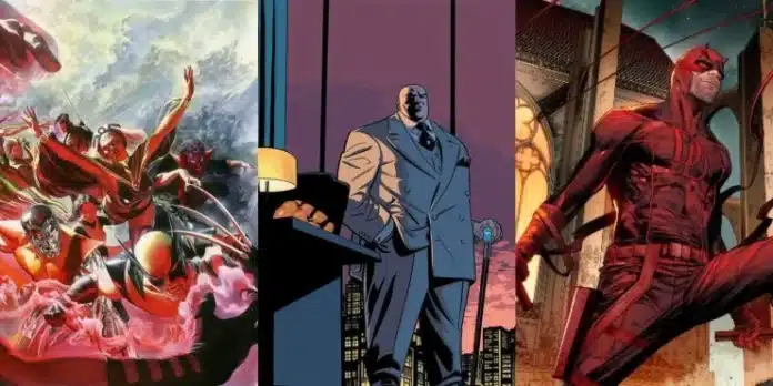  Daredevil disapproves of unity between the Kingpin and the Mutants |  His house

