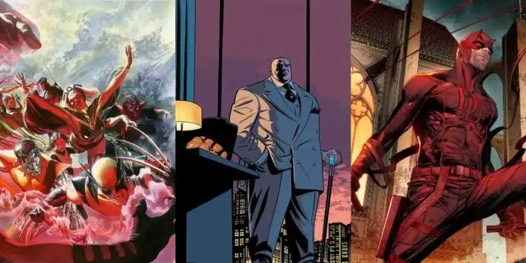 Daredevil disapproves of unity between the Kingpin and the Mutants