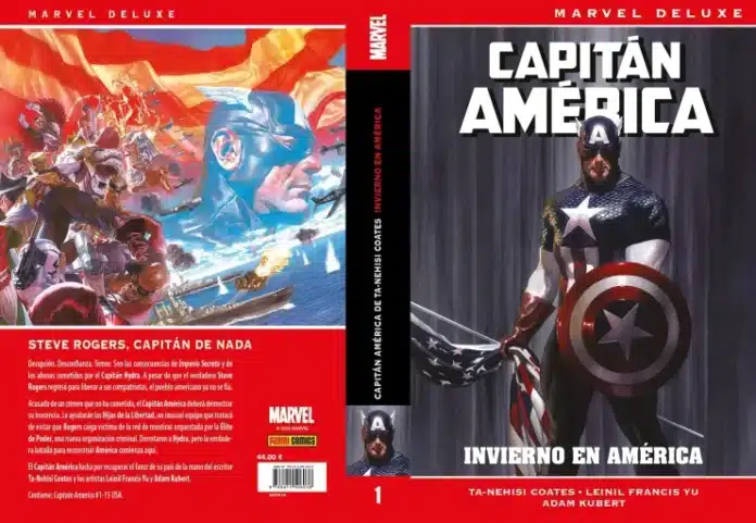 Marvel Deluxe Review.  Captain America by Ta-Nehisi Coates 1 Winter in America

