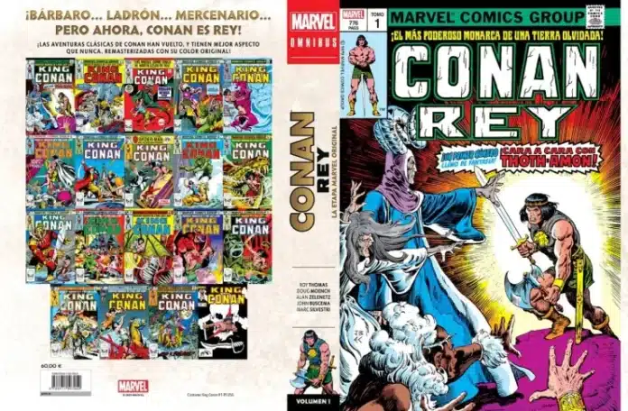  Revisão do Omnibus da Marvel.  Conan Ray: A Primeira Marvel Nível 1

