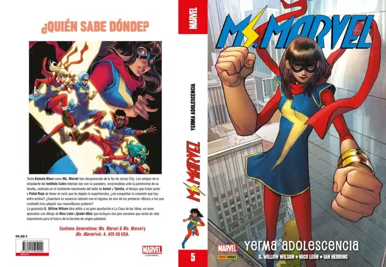 The Marvel Omnibus Ms. Marvel 5: Barren Adolescence