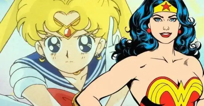 sailor moon wonder woman