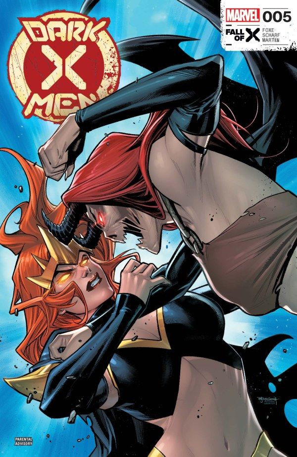 Portada de Dark X-Men #5.