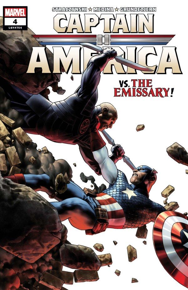 Portada del Capitán América #4.