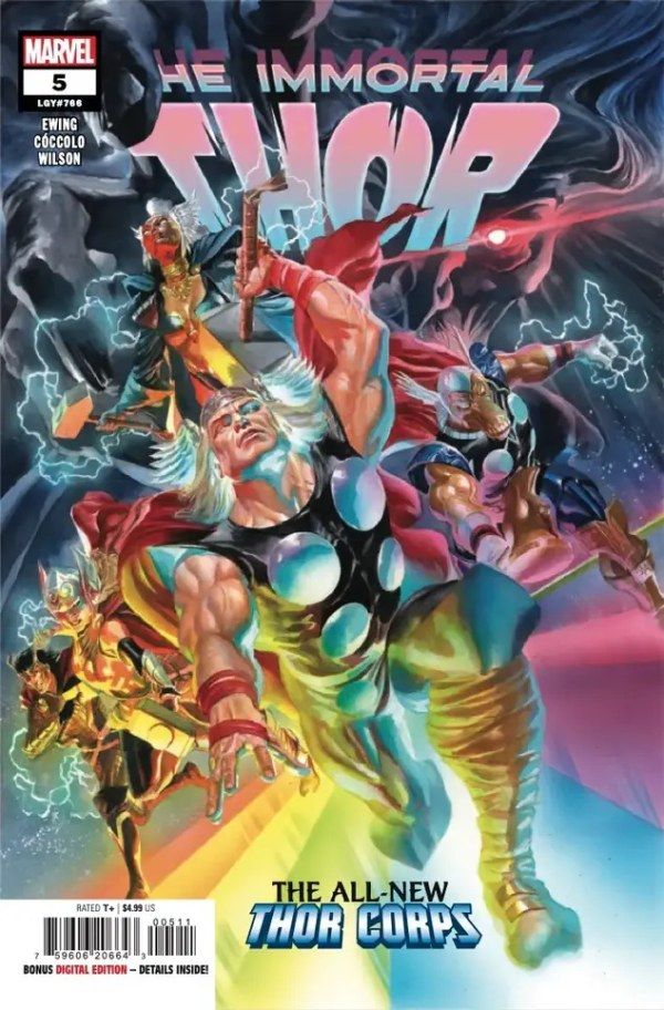 Portada de Inmortal Thor #5.