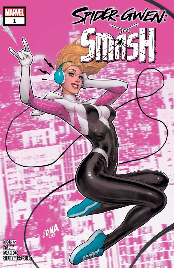 Spider-Gwen: Portada de Smash #1.