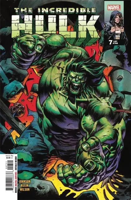 Portada de El increíble Hulk #7.