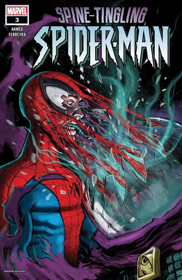 Escalofriante portada de Spider-Man #3.