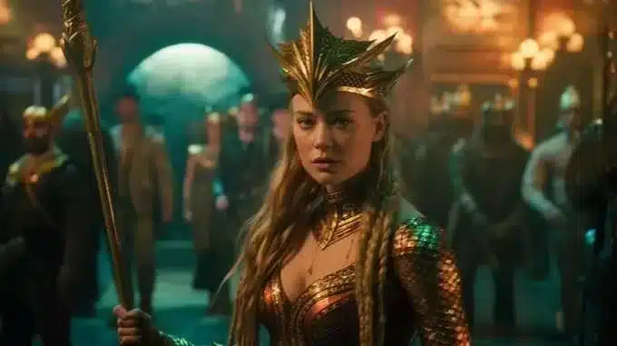 Amber Heard en DCEU, Aquaman y El Reino Perdido, Universo Extendido de DC, Mera en Aquaman