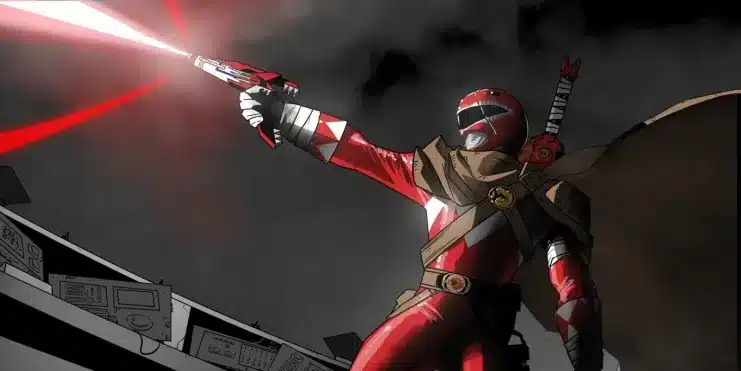 Power Rangers: Red Ranger has a new costume in the new comics series.