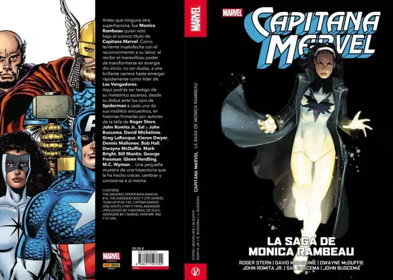  Revisión 100% de Marvel HC.  Capitana Marvel: La saga de Monica Rambeau

