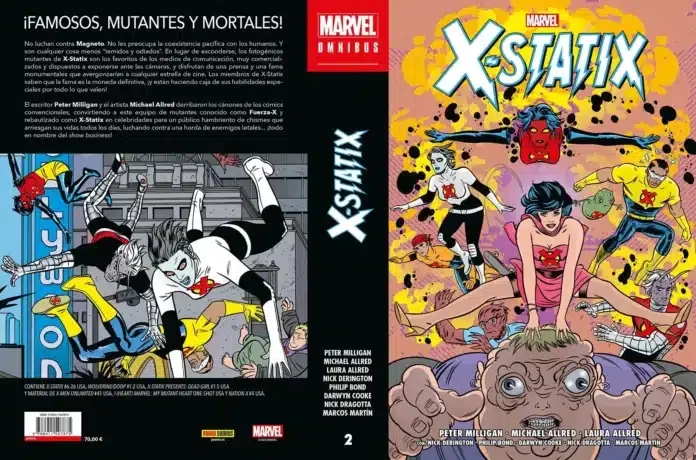 Revisión de Marvel Omnibus - X-Statix ​​​​2

