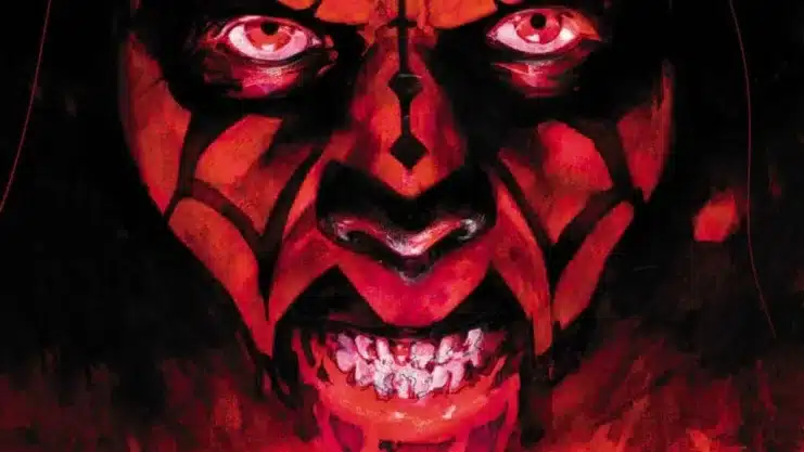 Darth Maul takes center stage in Star Wars ‘Black, White and Red’.