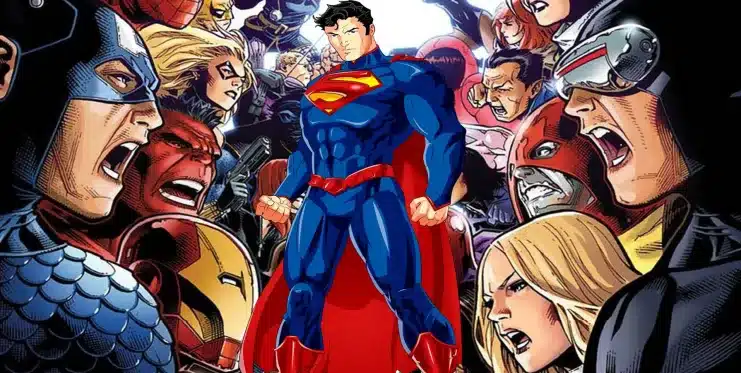 Superman despises the Marvel Super Team more than his enemies