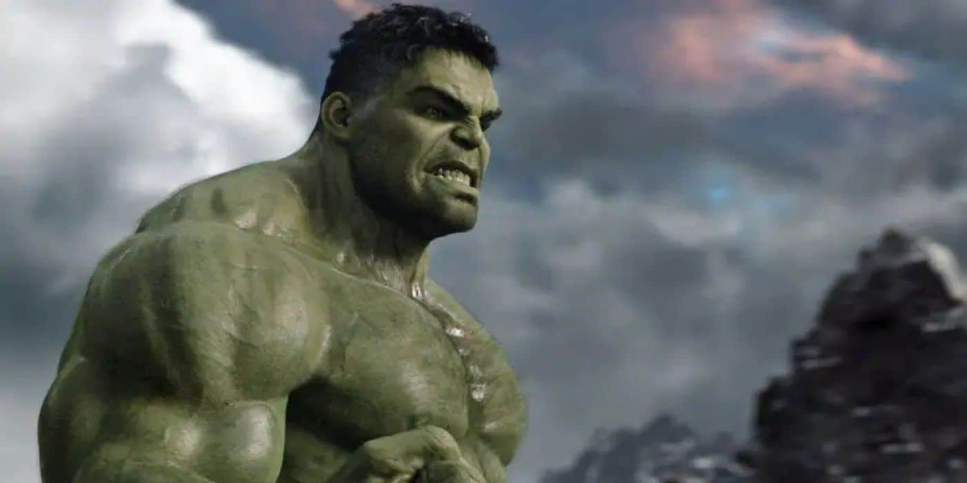 Hulk parece enojado en el MCU