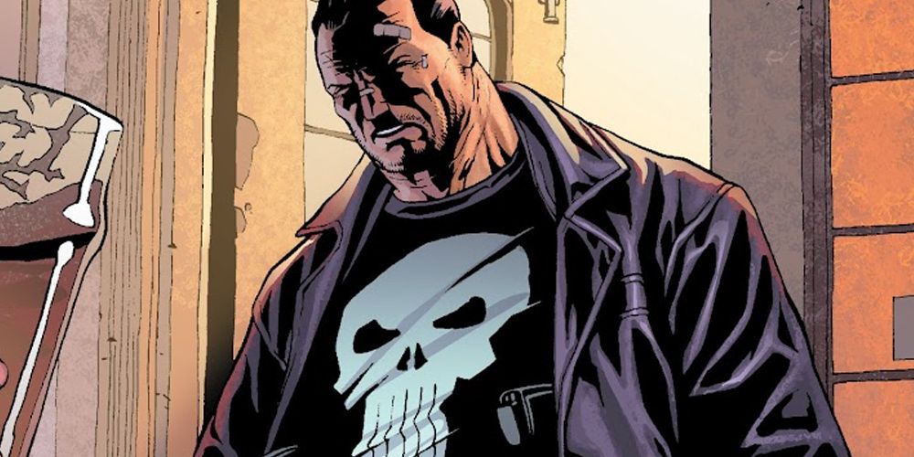 The Punisher entra a un bar en The Punisher MAX