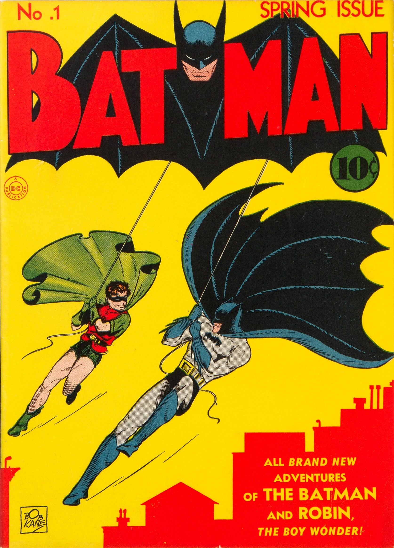 La portada de Batman número 1