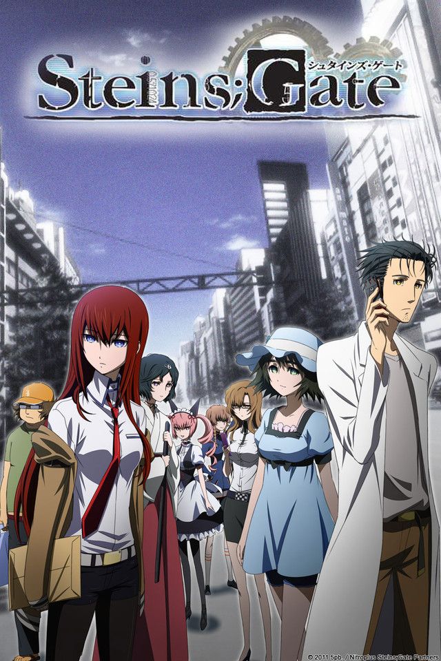 Anime Steins Gate Póster