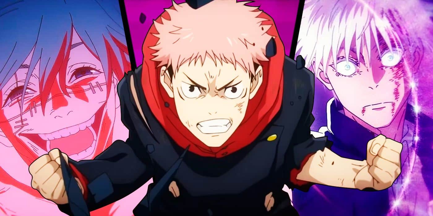 Jujutsu Kaisen' Mahito, Yuji y Satoru