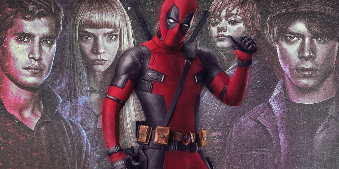 Deadpool frente al elenco de Nuevos Mutantes