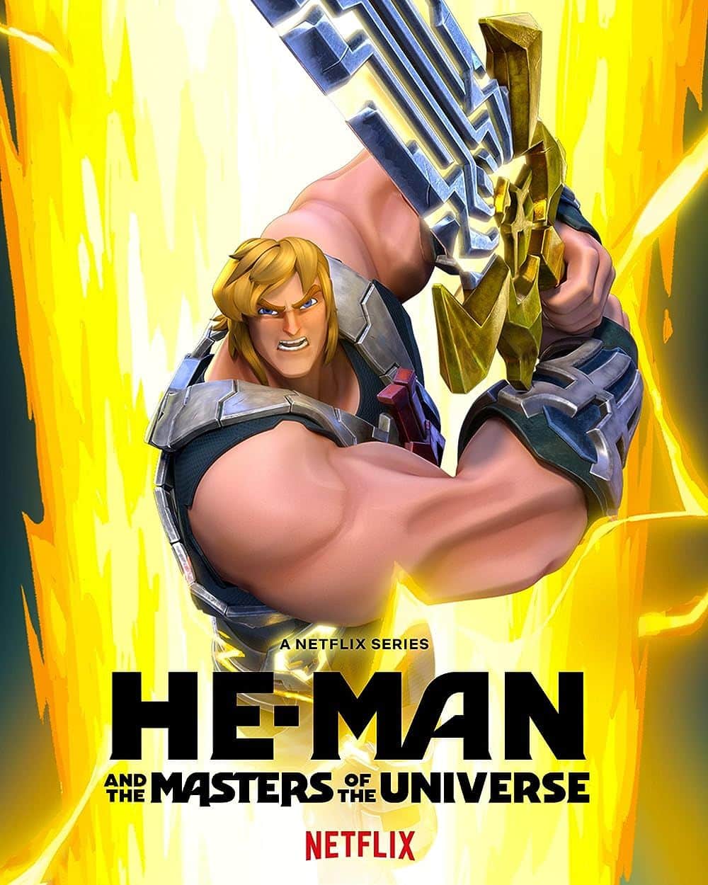 Cartel de He-Man y los Maestros del Universo