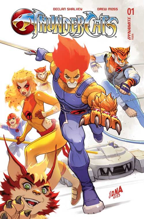 La portada principal de Thundercats #1