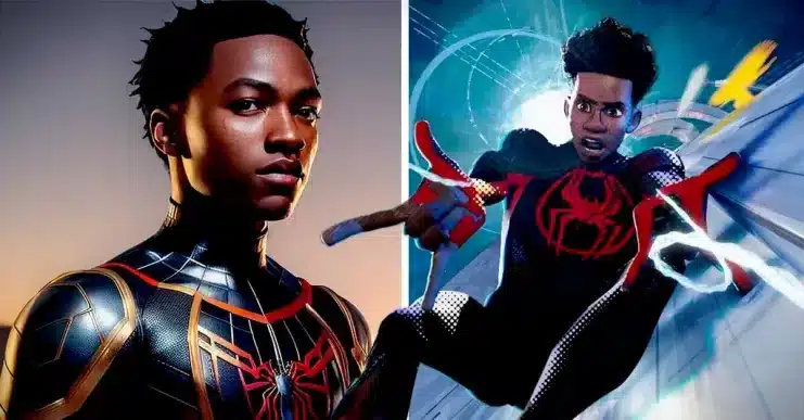 Spider-Verse is a live-action Miles Morales movie