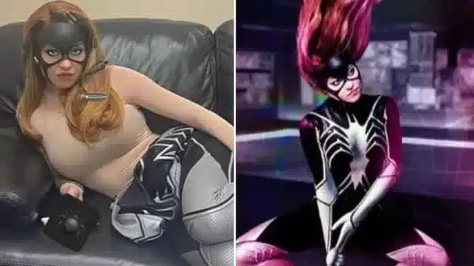 Sydney Sweeney comparte fotos nunca antes vistas de Madame Web.