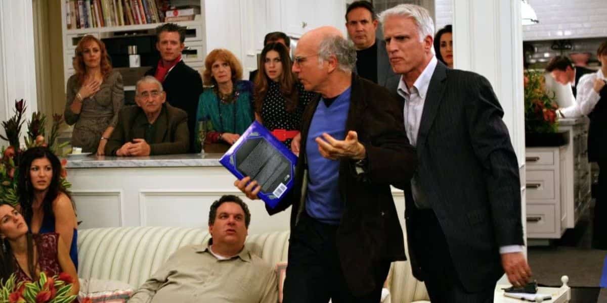 Larry David, Ted Danson, Jeff Garlin en Curb's Freak Book