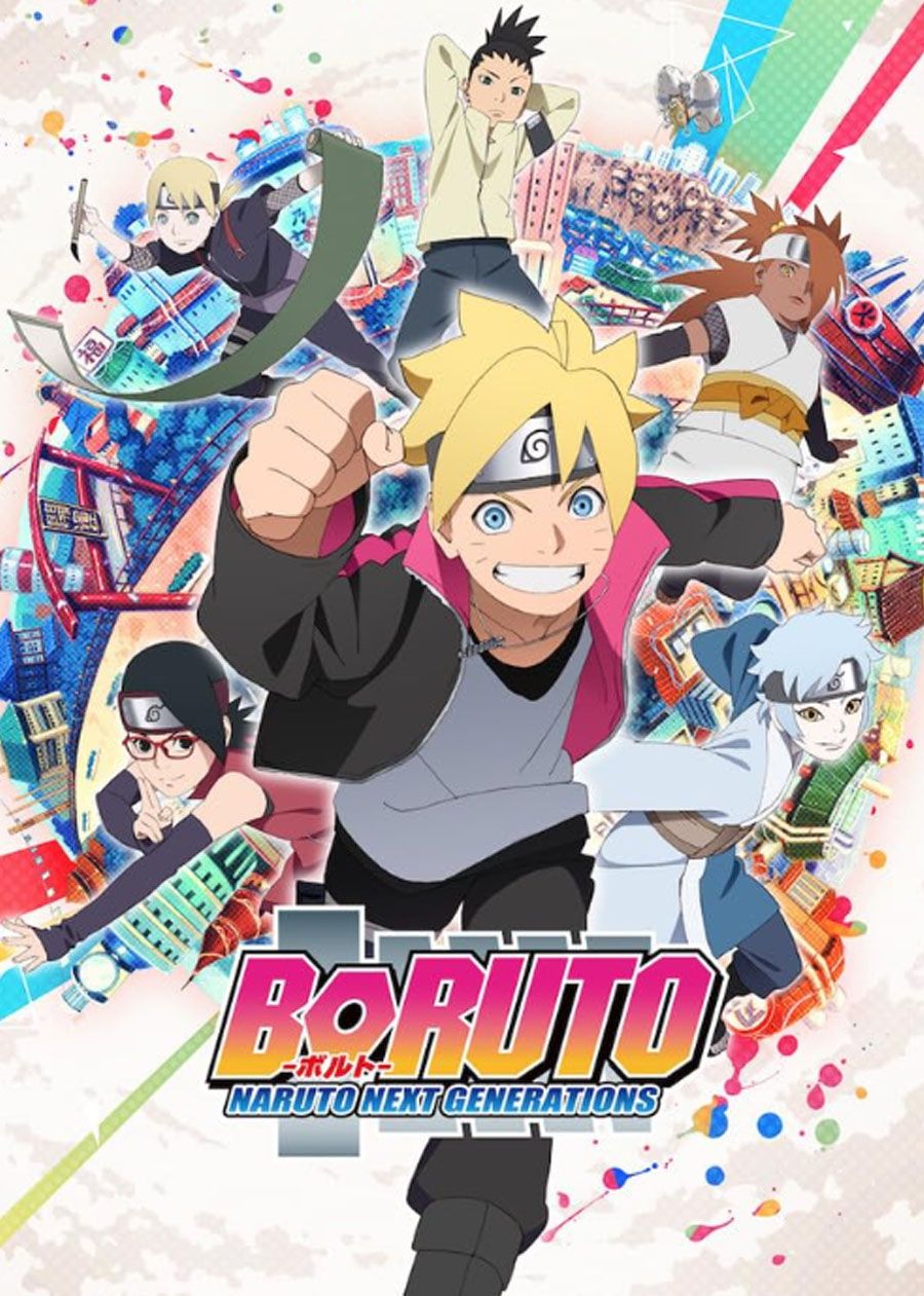 Boruto se estrella en la portada de Boruto: Naruto Next Generations