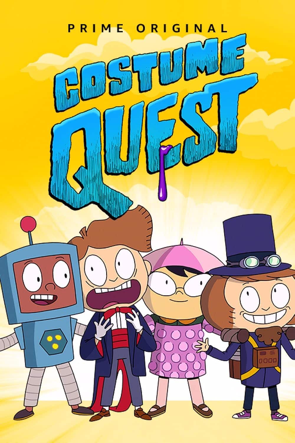 Póster del programa de televisión Costume Quest