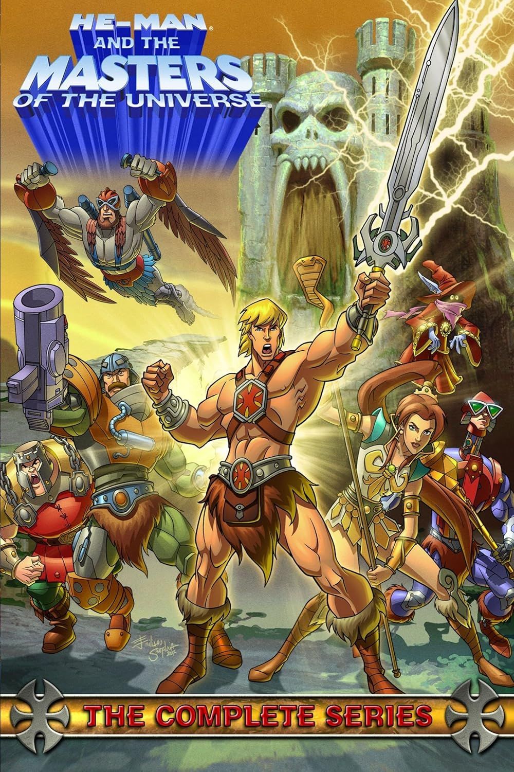 Cartel de He-Man y los Maestros del Universo