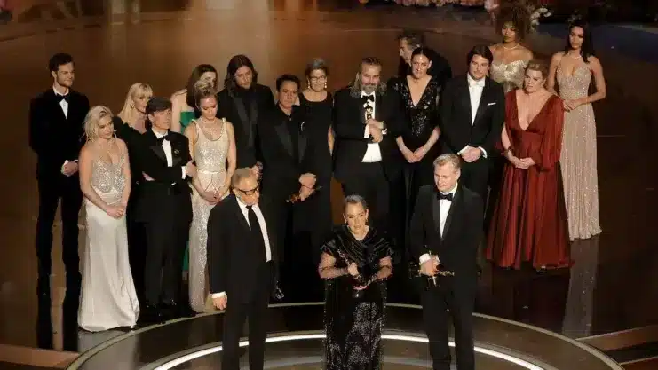 Ceremonia de premios de la Academia, Christopher Nolan Oppenheimer, Ganadores del Oscar 2024, Mejor película