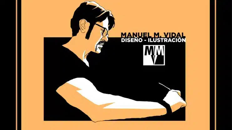 The talented Spanish illustrator Manuel M. Vidal has passed away