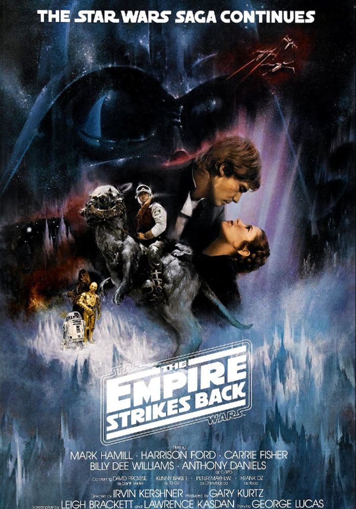 Cartel de la película Star Wars Episodio V El Imperio Contraataca