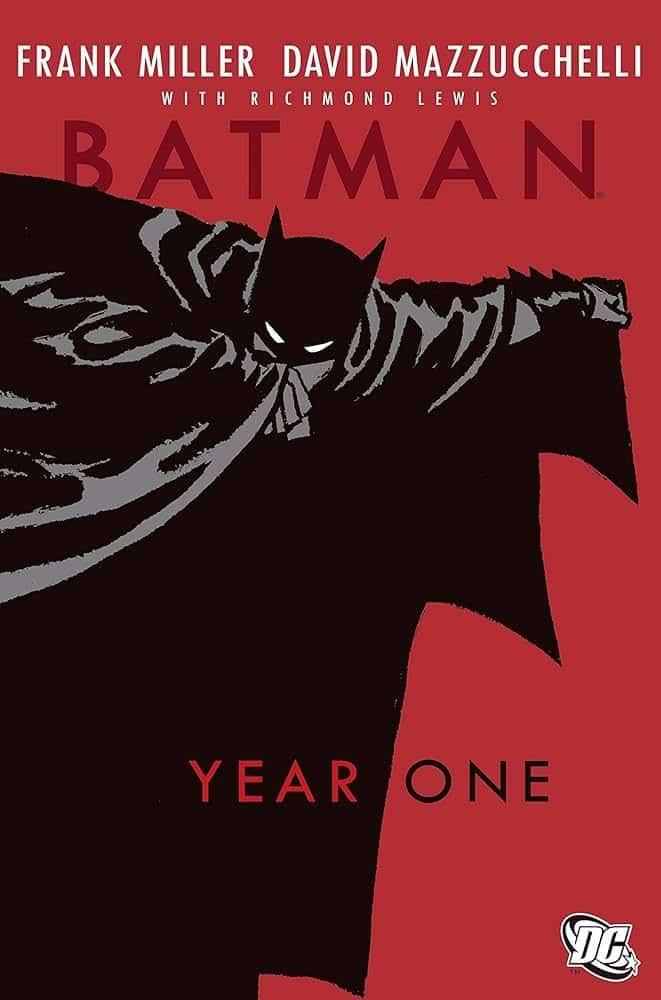 La portada de Batman Año Uno de Frank Miller