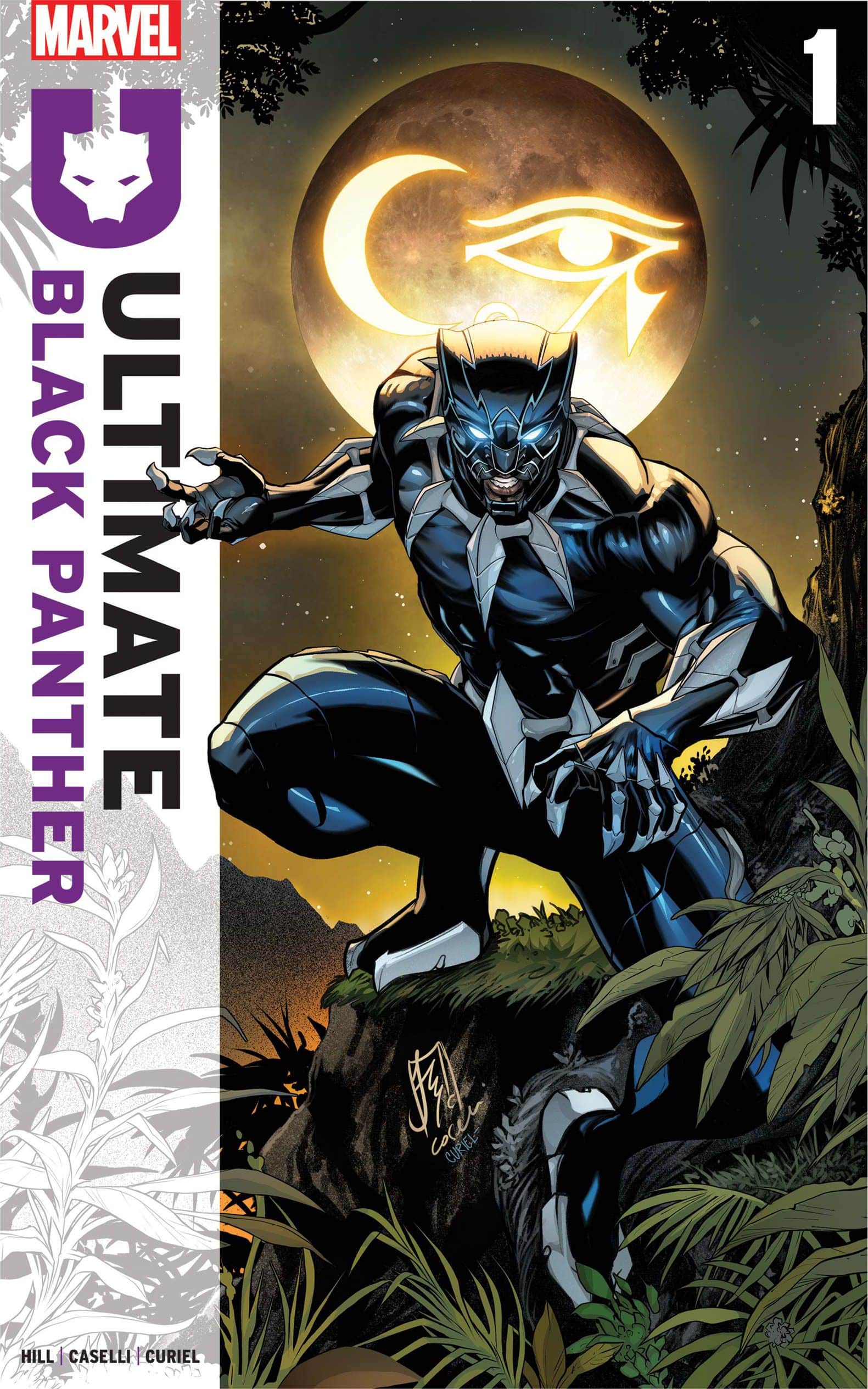 Black Panther se esconde a la luz de la luna en Ultimate Black Panther