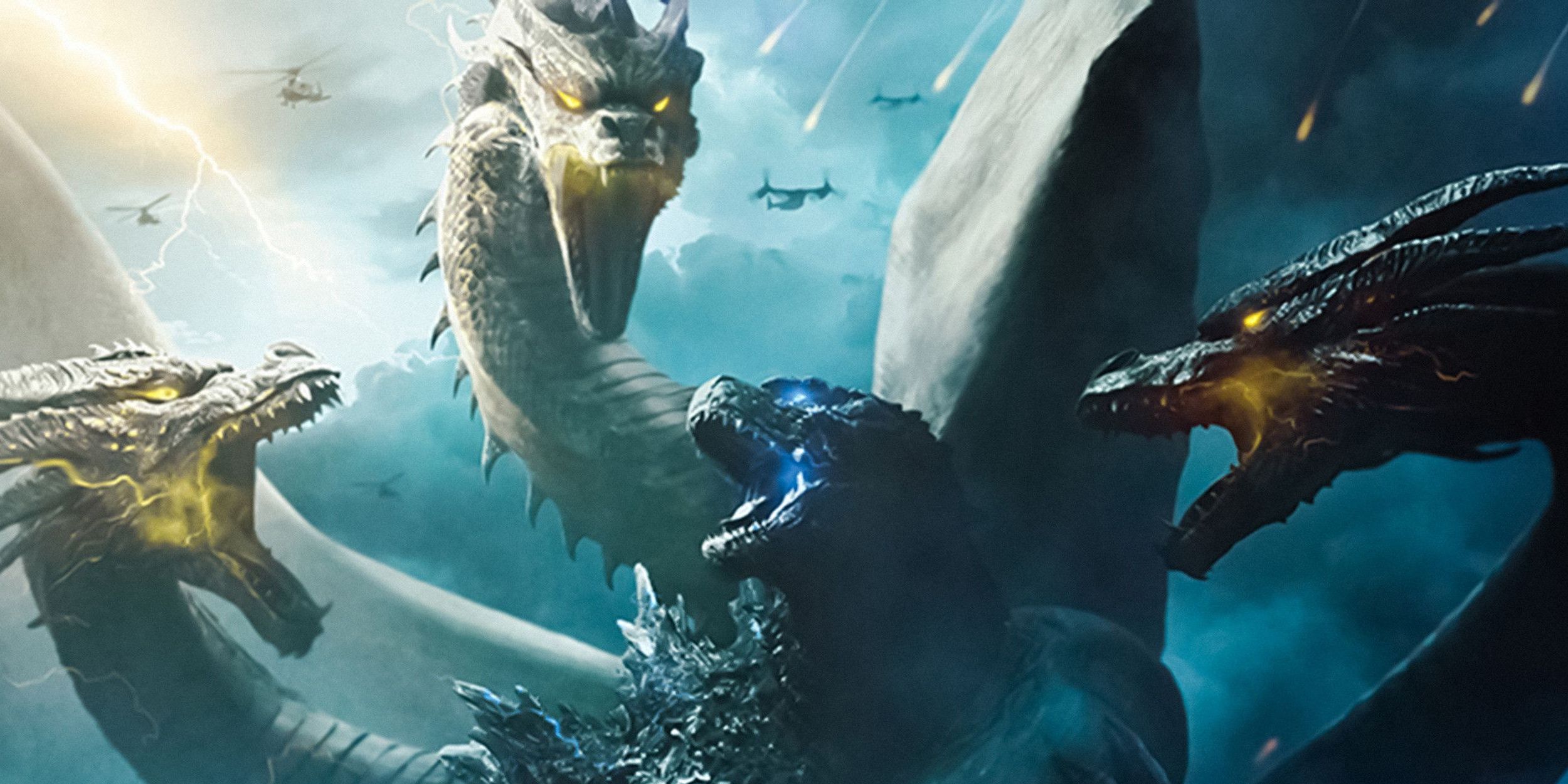 Godzilla contra King Ghidorah de la película de 2019, Godzilla: Rey de los Monstruos