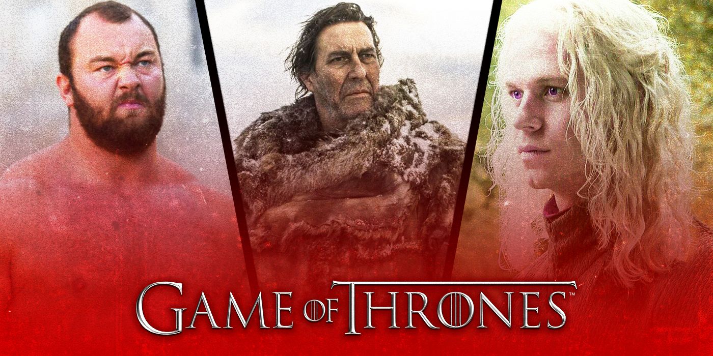 La Montaña, Mance Rayder y Rhaegar Targaryen de Juego de Tronos