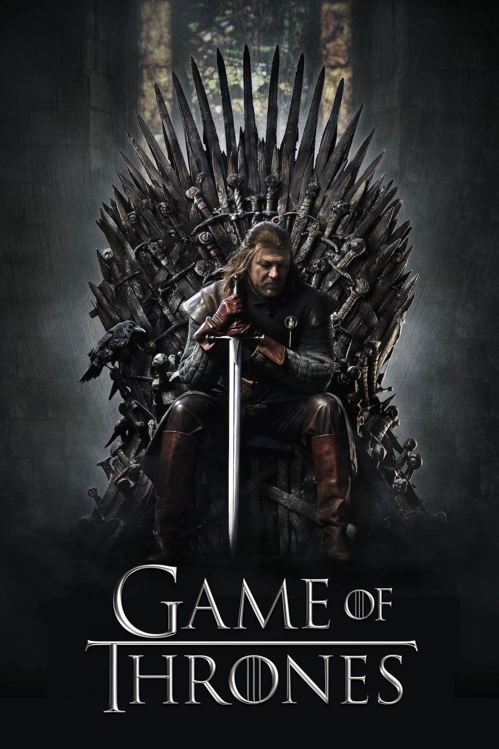 Sean Bean se sienta en el Trono de Hierro en el póster de la temporada 1 de Juego de Tronos