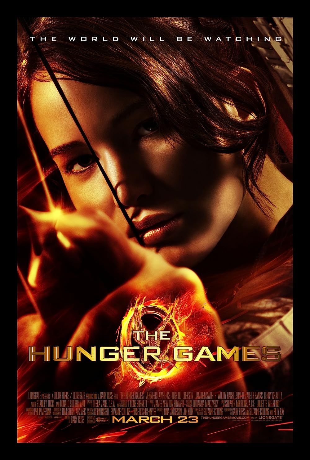 Jennifer Lawrence en Los juegos del hambre (2012)