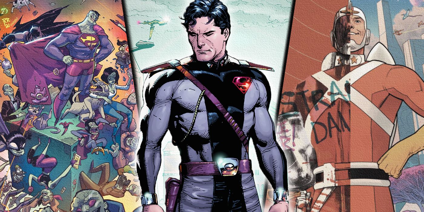 Imagen compartida de Bizarro World, Superman en New Krypton y Adam Strange en Rann de DC Comics