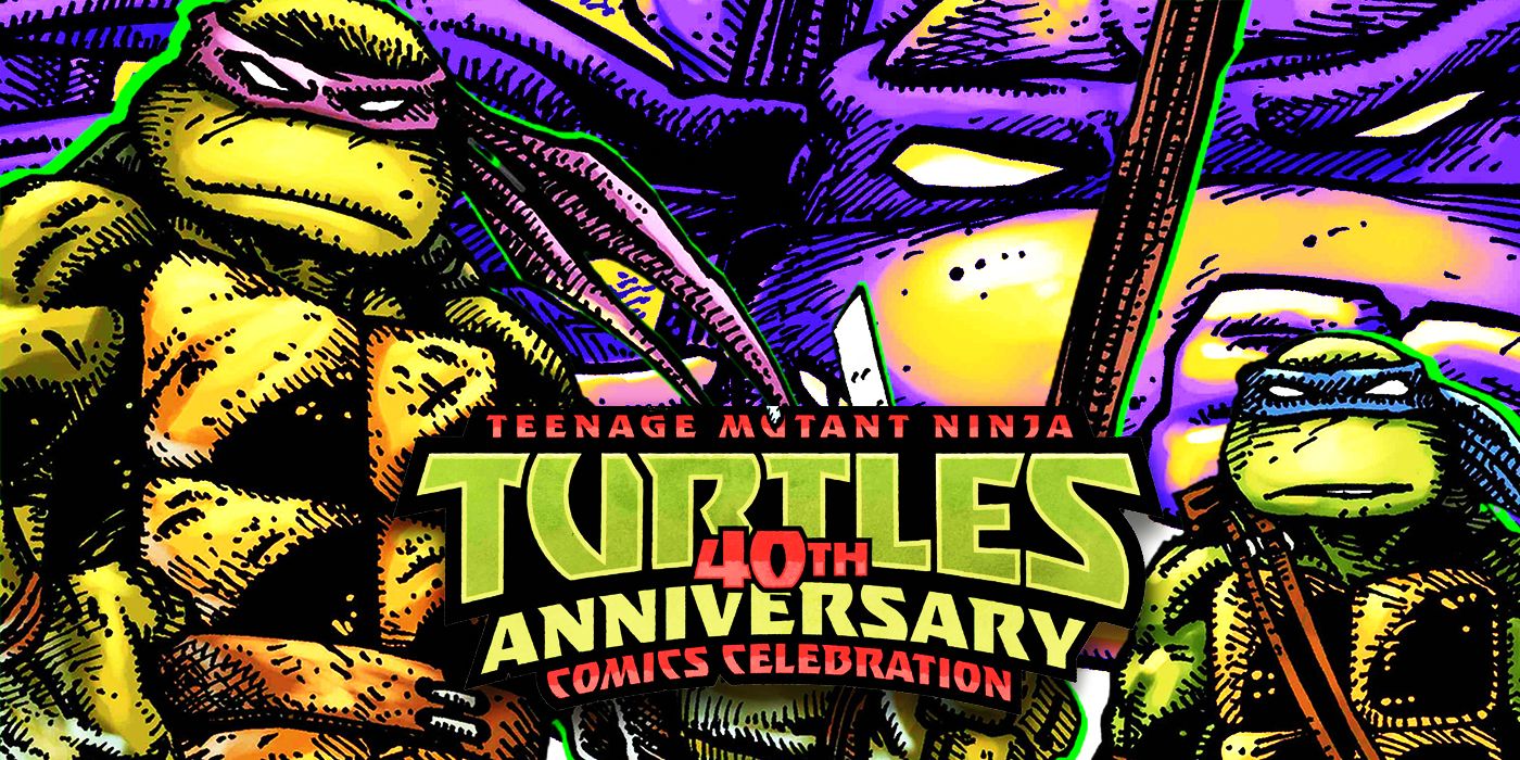 40º aniversario de las Tortugas Ninjas mutantes adolescentes