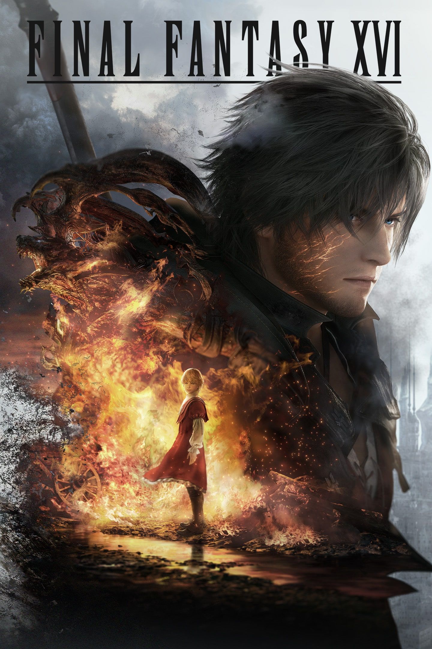Cartel del videojuego Final Fantasy XVI