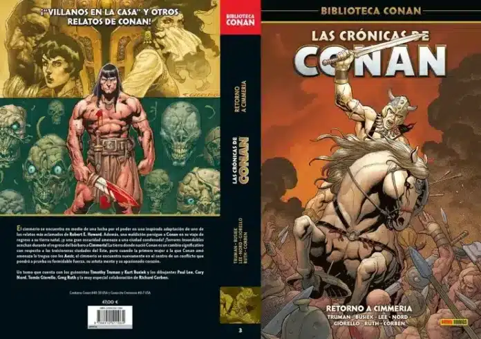 Revisão da Biblioteca Conan.  Conan Chronicles 3 - Retorno a Simria


