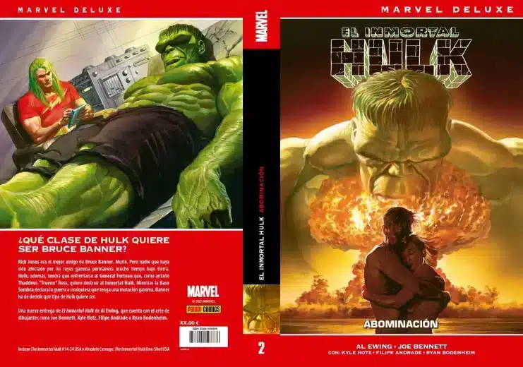  Revue Marvel Deluxe.  L'Immortel Hulk 2 - Dégoûtant

