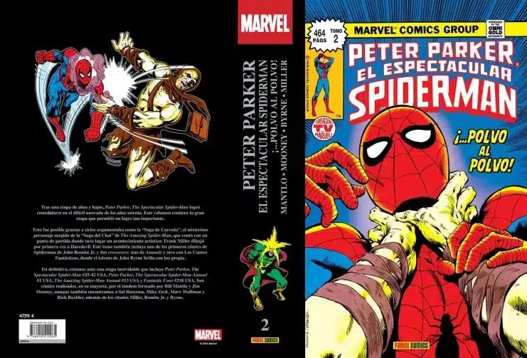  Revue de Marvel Gold.  Peter Parker, The Amazing Spider-Man 2 – De la poussière à la poussière !

