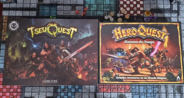 TseuQuest vs Heroquest comparativa