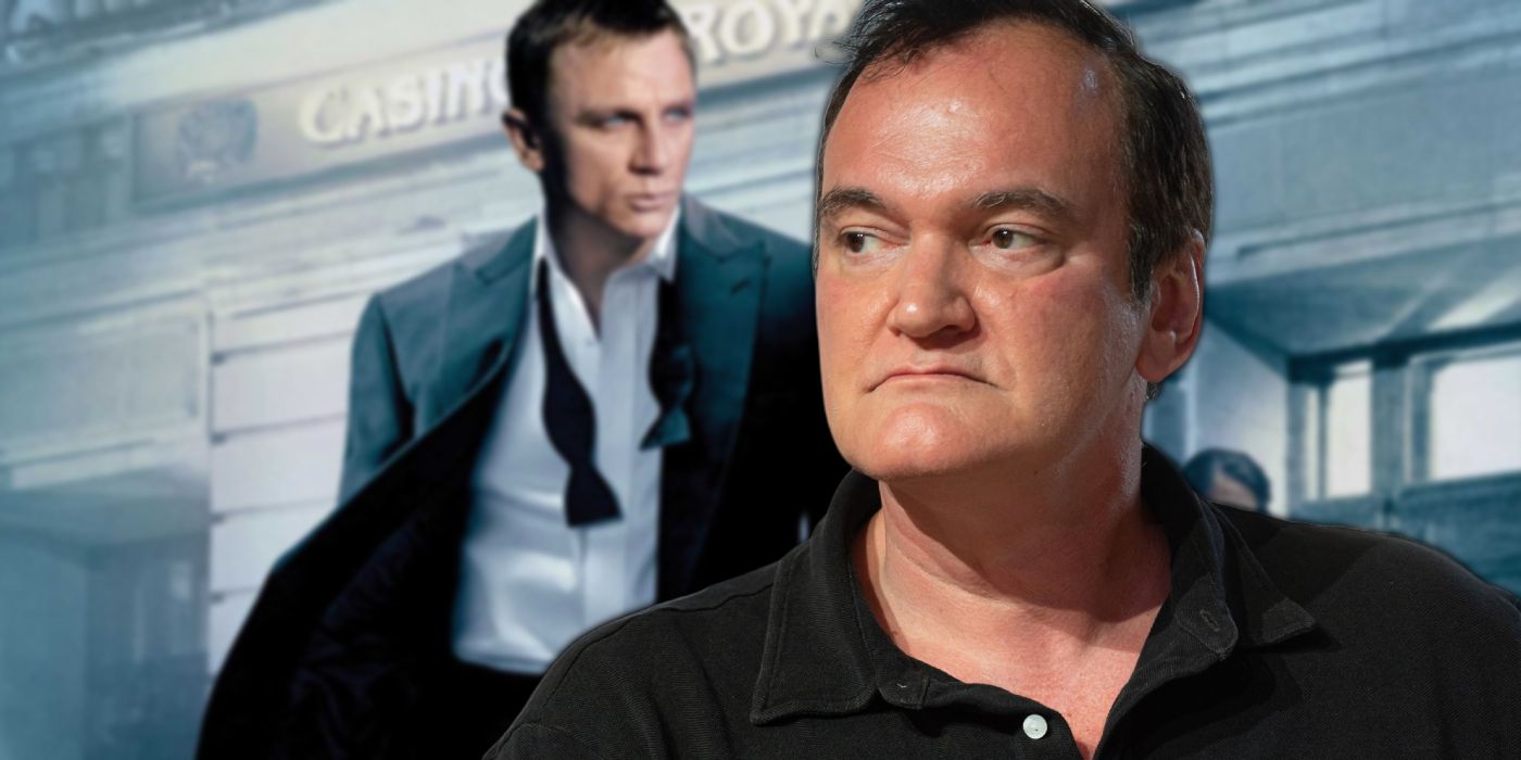 Póster de James Bond Casino Royale y Quentin Tarantino